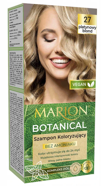 Marion Szampon koloryzujący-27 Platynowy blond